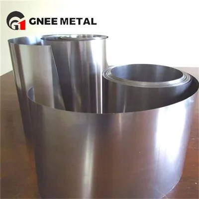 Lamina in lega di niobio e zirconio